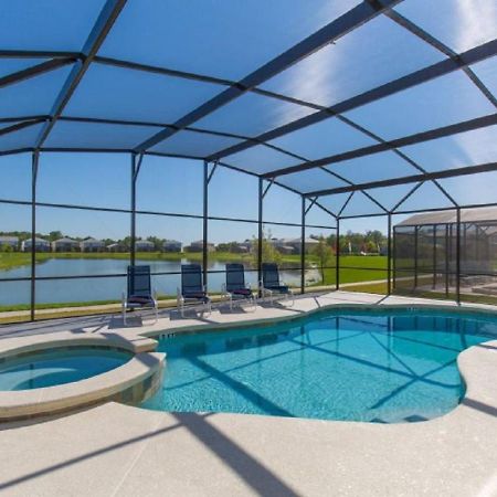 #372-Welcome To Lightwater Villa, Your Modern Disney Vacation Home! South-Facing Pool & Spa Overlooking Lake Kissimmee Exterior foto