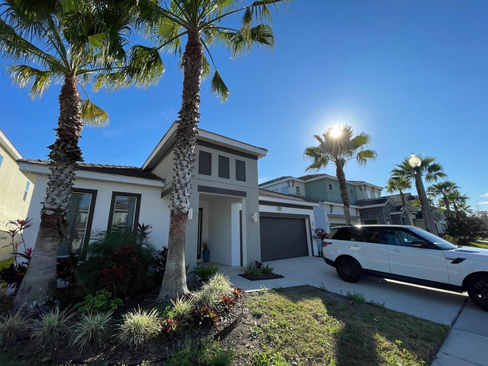 #372-Welcome To Lightwater Villa, Your Modern Disney Vacation Home! South-Facing Pool & Spa Overlooking Lake Kissimmee Exterior foto